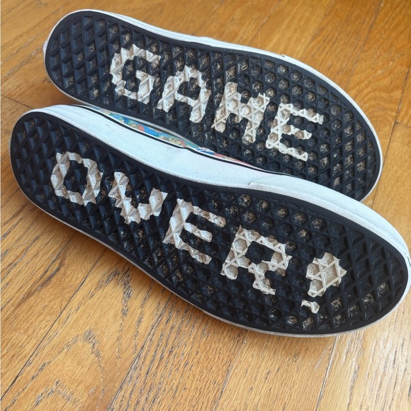 Rare Vans x Nintendo Super Mario Sneakers - Project Pair M 8.5 / W 10 - Picture 6 of 14